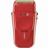 BaByliss PRO Shaver FX3 Collection Red High Speed Hair Double Foil FXX3S NEW