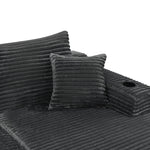 134" Cloud Sectional Sofa with U-Shape Chaise