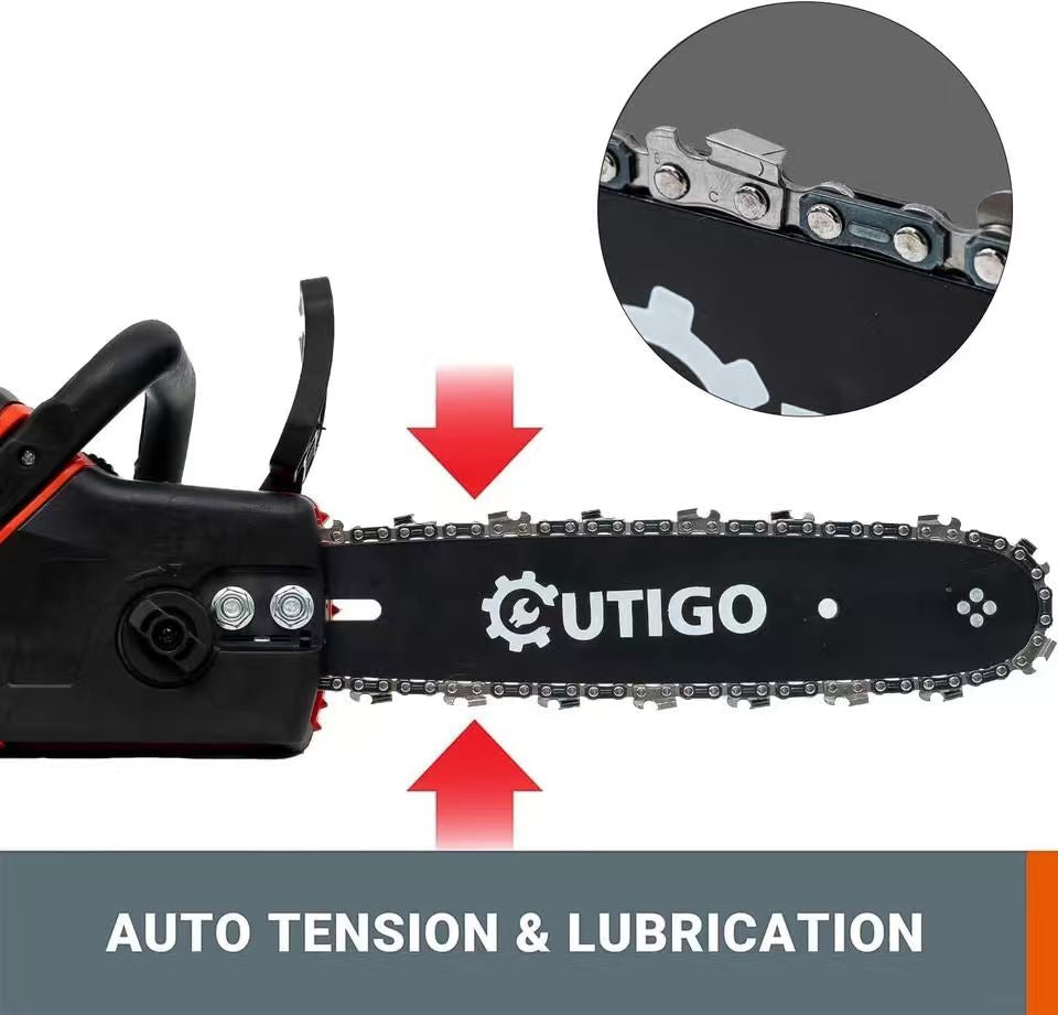 OUTIGO 12-inch cordless chainsaw
