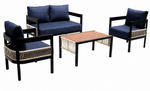Patio Furniture and Outdoor table - blue