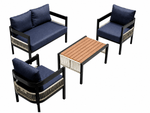 Patio Furniture and Outdoor table - blue