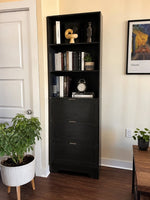 70" Tall Bookcase with Drawers