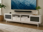 86.6" Modern TV Console - Fits 80 inch TV