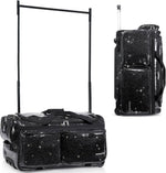 Rolling Dance Competition Duffle 28" - Detachable Rack, Glitter, Anti-Tip