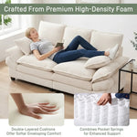 83" Corduroy Loveseat