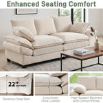 83" Corduroy Loveseat
