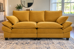 83" Corduroy Loveseat
