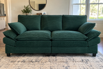 83" Corduroy Loveseat
