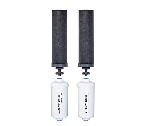 Berkey Filter Combo Pack (BB9-2 & PF-2)