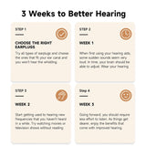 Pair Rechargeable Digital Invisible Hearing Aids Sound Voice Amplifier Mini BTE