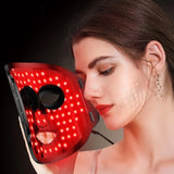 Red Light Therapy Mask 7-Color LED Face Mask Light Therapy with 850nm NIR