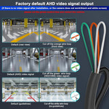 1080P AHD Car Rear View Reverse Camera Parking Backup Night Vision Waterproof