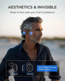 Rechargeable Digital Hearing Aids Invisible ITE Mini Sound Voice Amplifier Pair