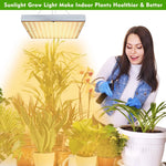 Grow Light RW750 Full Spectrum LED for Indoor Plant Growth 3x3 ft Coverage Area
