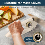 Knife Sharpener 5-Stage Adjustable Diamond Ceramic Steel for Chef Kitchen Knives
