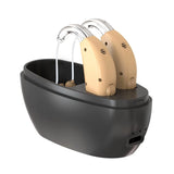 Pair Rechargeable Digital Invisible Hearing Aids Sound Voice Amplifier Mini BTE