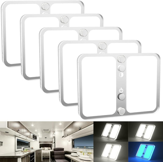 12V LED RV Ceiling Dome Light RV Interior Lighting for Trailer Camper Truck Boat