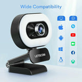 1080P Webcam HD USB PC Desktop Laptop Web Camera Microphone Video Record FHD OG