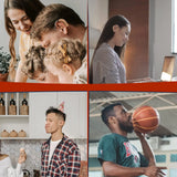 Pair Rechargeable Digital Invisible Hearing Aids Sound Voice Amplifier Mini BTE