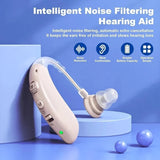 Rechargeable Digital Invisible Hearing Aids Sound Voice Amplifier Mini BTE