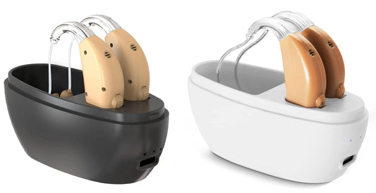 Rechargeable BTE Hearing Aids (Pair) — Model B