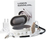 Rechargeable Digital Invisible Hearing Aids Sound Voice Amplifier Mini BTE