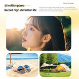 Digital Camera with 32GB Card 50MP 1080P 2.4” Screen 8X Zoom Anti-Shake