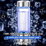 Portable Hydrogen Water Bottle 4000ppb - SPE PEM Technology 2025 NEW!