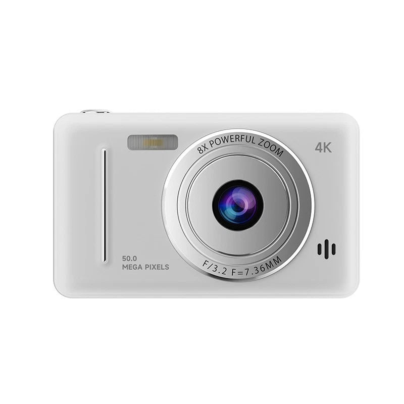 Digital Camera with 32GB Card 50MP 1080P 2.4” Screen 8X Zoom Anti-Shake