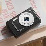 Digital Camera 44MP 1080P with 16X Zoom — Black