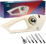 Knife Sharpener 5-Stage Adjustable Diamond Ceramic Steel for Chef Kitchen Knives