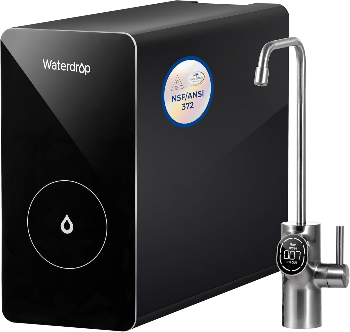 Tankless RO Reverse Osmosis System Under Sink 800 GPD Water Filter Kit