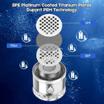 Portable Hydrogen Water Bottle 4000ppb - SPE PEM Technology 2025 NEW!