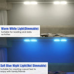 12V LED RV Ceiling Dome Light RV Interior Lighting for Trailer Camper Truck Boat