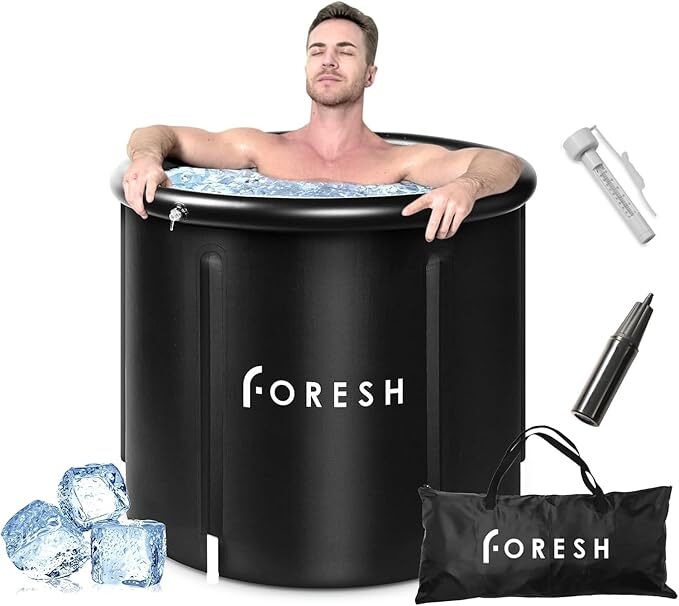 Ice Bath Tub XL Portable Cold Water Plunge Recovery Therapy 112 Gallon NEW