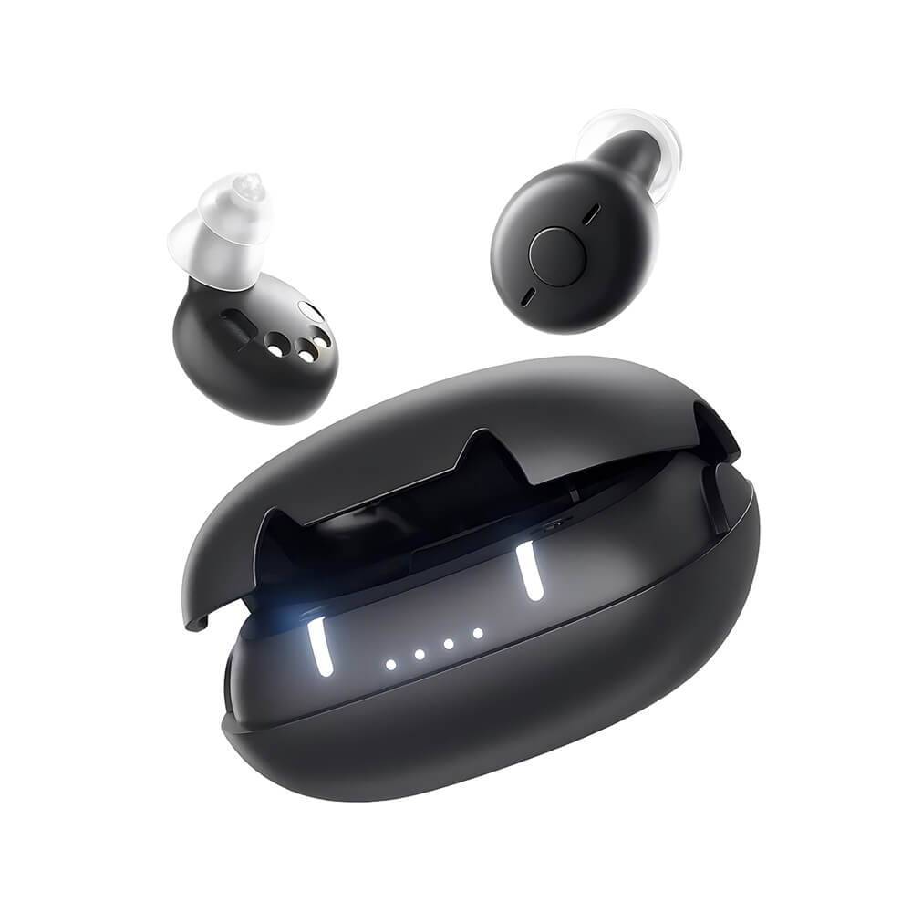 Rechargeable ITE Hearing Aids (Pair) — Compact Model