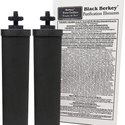 Black Berkey Purification Elements (2-Pack)