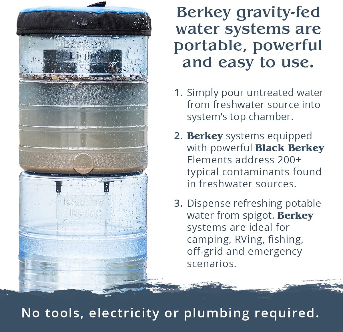 Black Berkey Purification Elements (2-Pack)